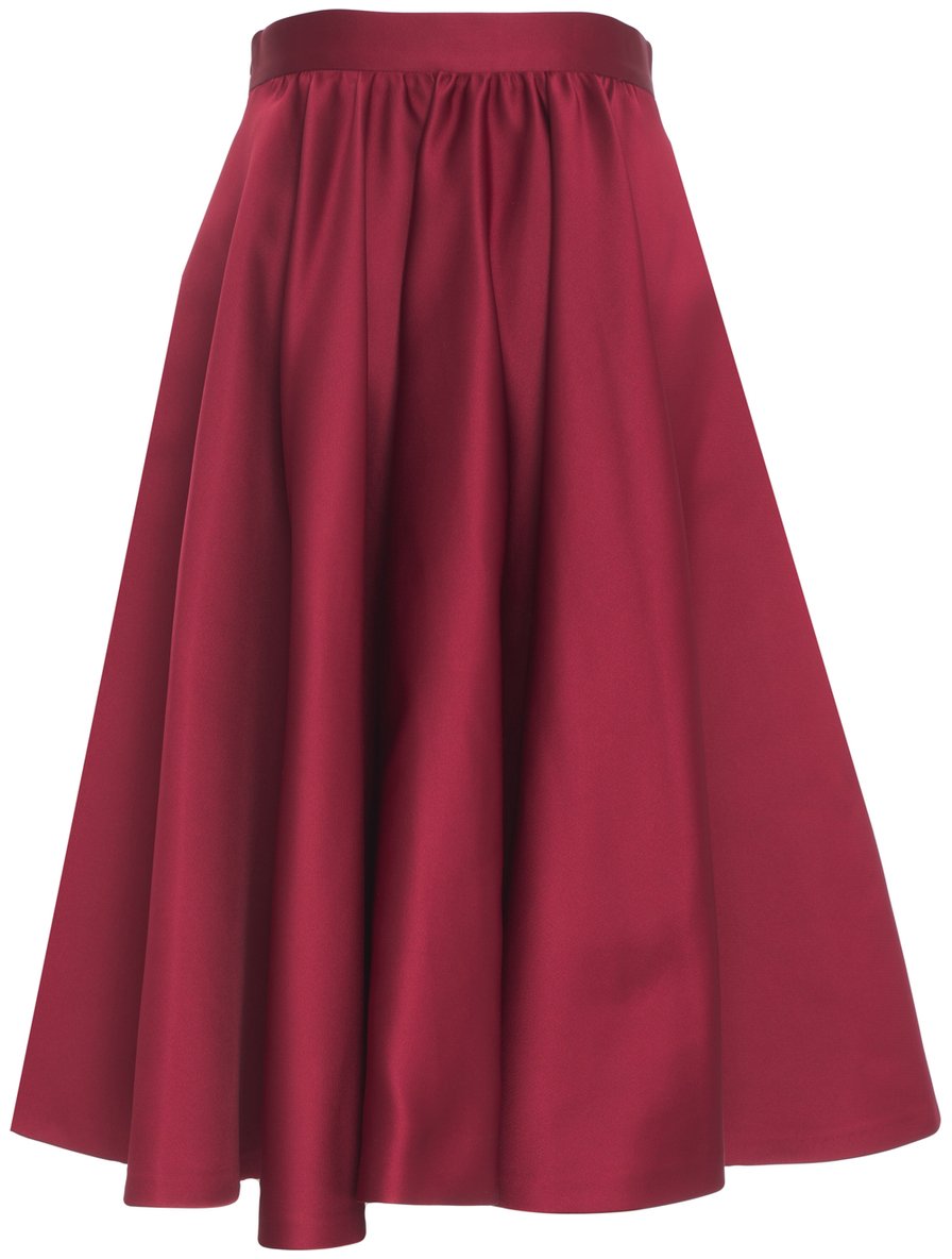 Max Mara Gonna midi 'Farneto' Rood