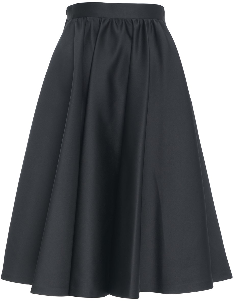 Max Mara Gonna midi 'Farneto' Zwart