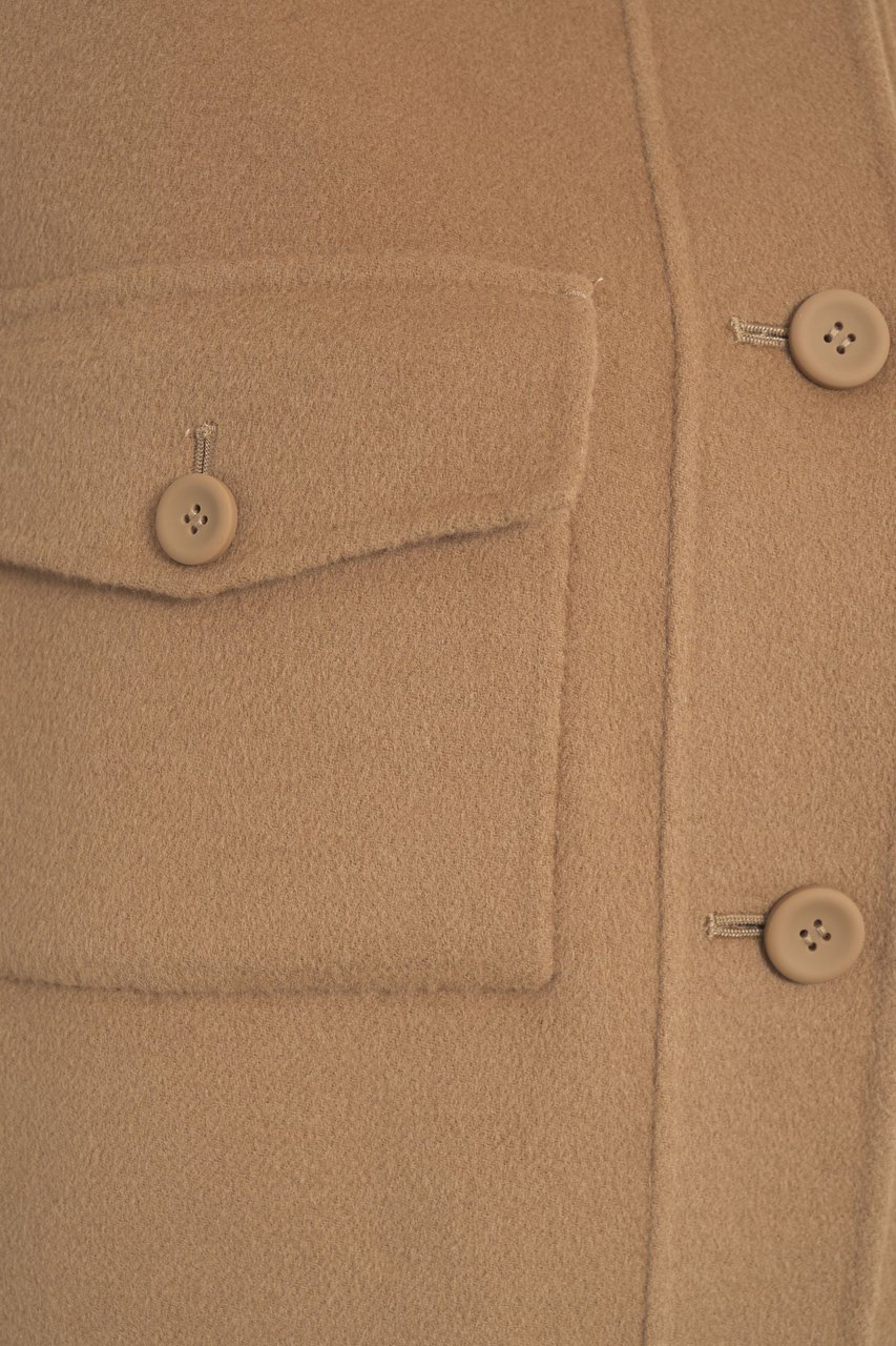 Max Mara Wool jacket 'Fiero' Bruin