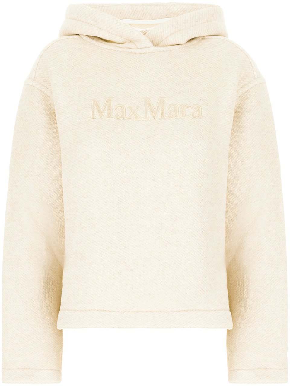 Max Mara Max Mara Sand cotton blend sweatshirt Neutraal