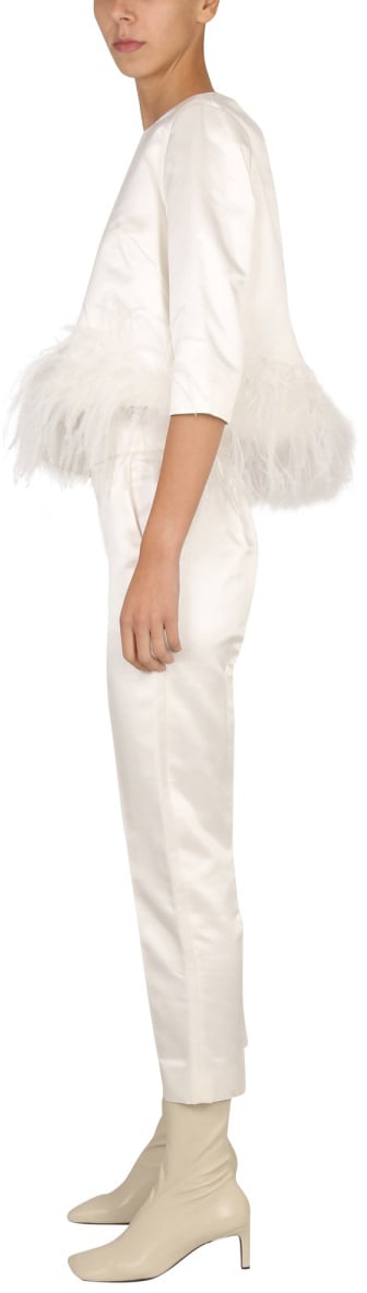 Max Mara "Geisha" Pants Neutraal