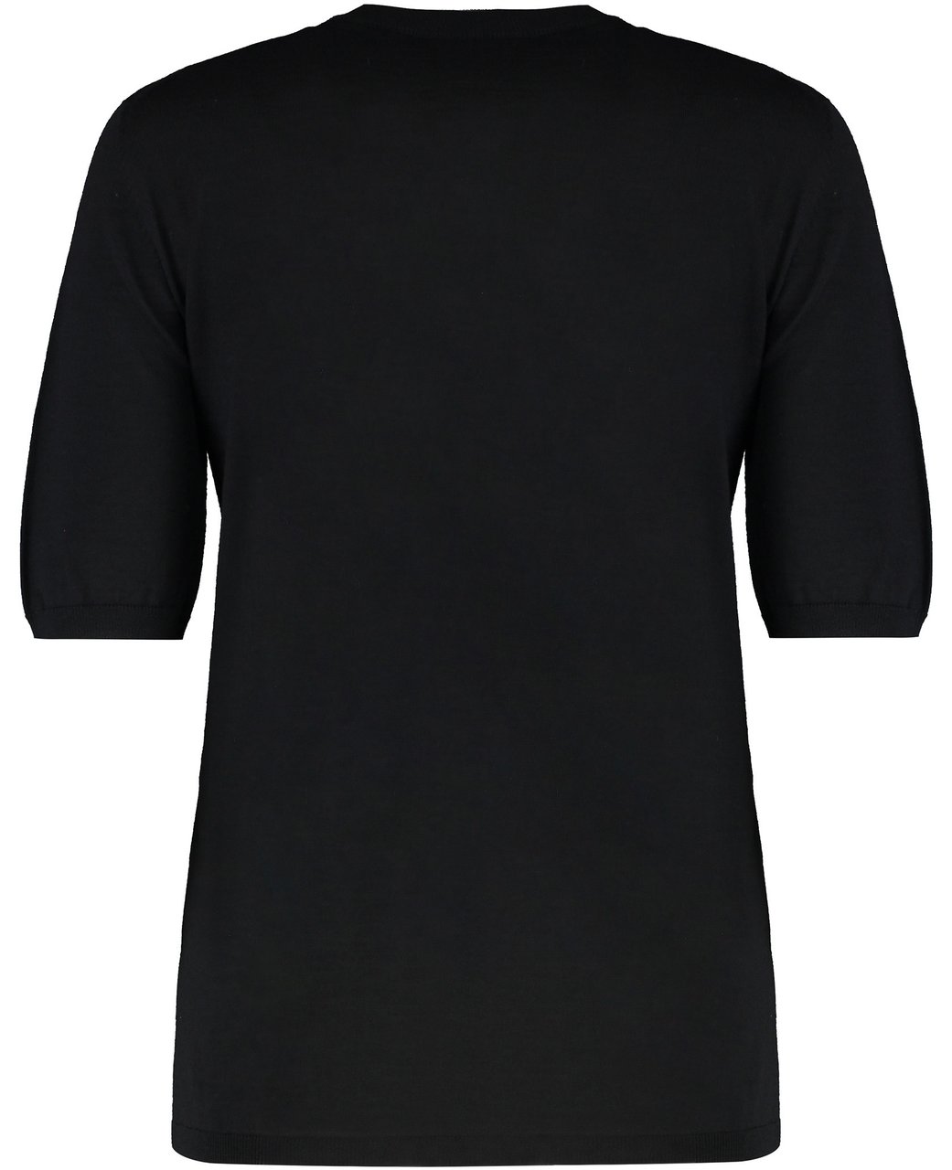 Max Mara Basic wool shirt Zwart