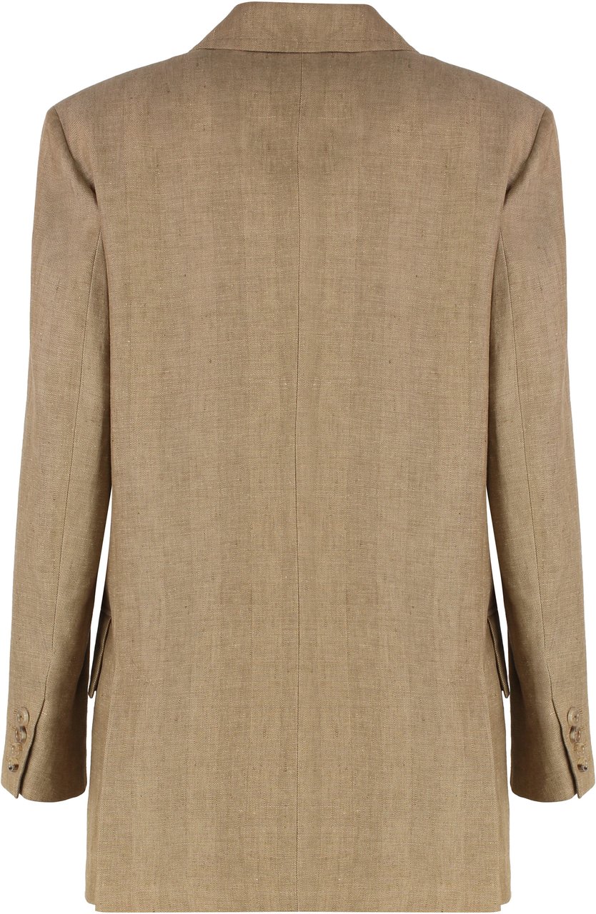 Max Mara Gerla linen jacket Bruin