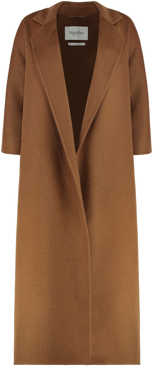 Max Mara Long camelwool coat Bruin