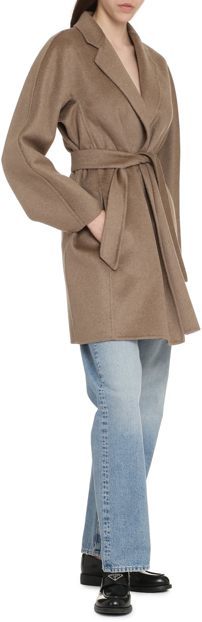 Max Mara Harold cashmere coat Taupe