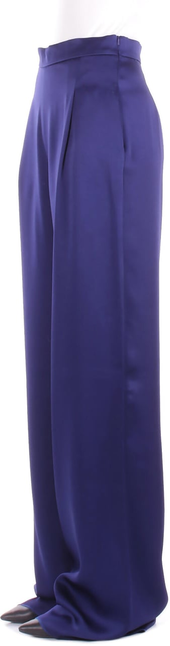 Max Mara Trousers Blue Blauw