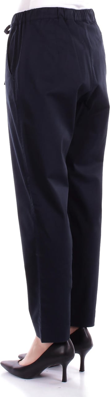 Max Mara Trousers Blue Blauw