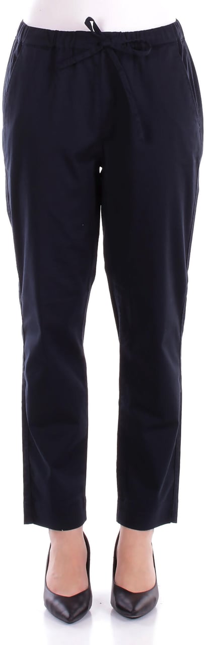 Max Mara Trousers Blue Blauw