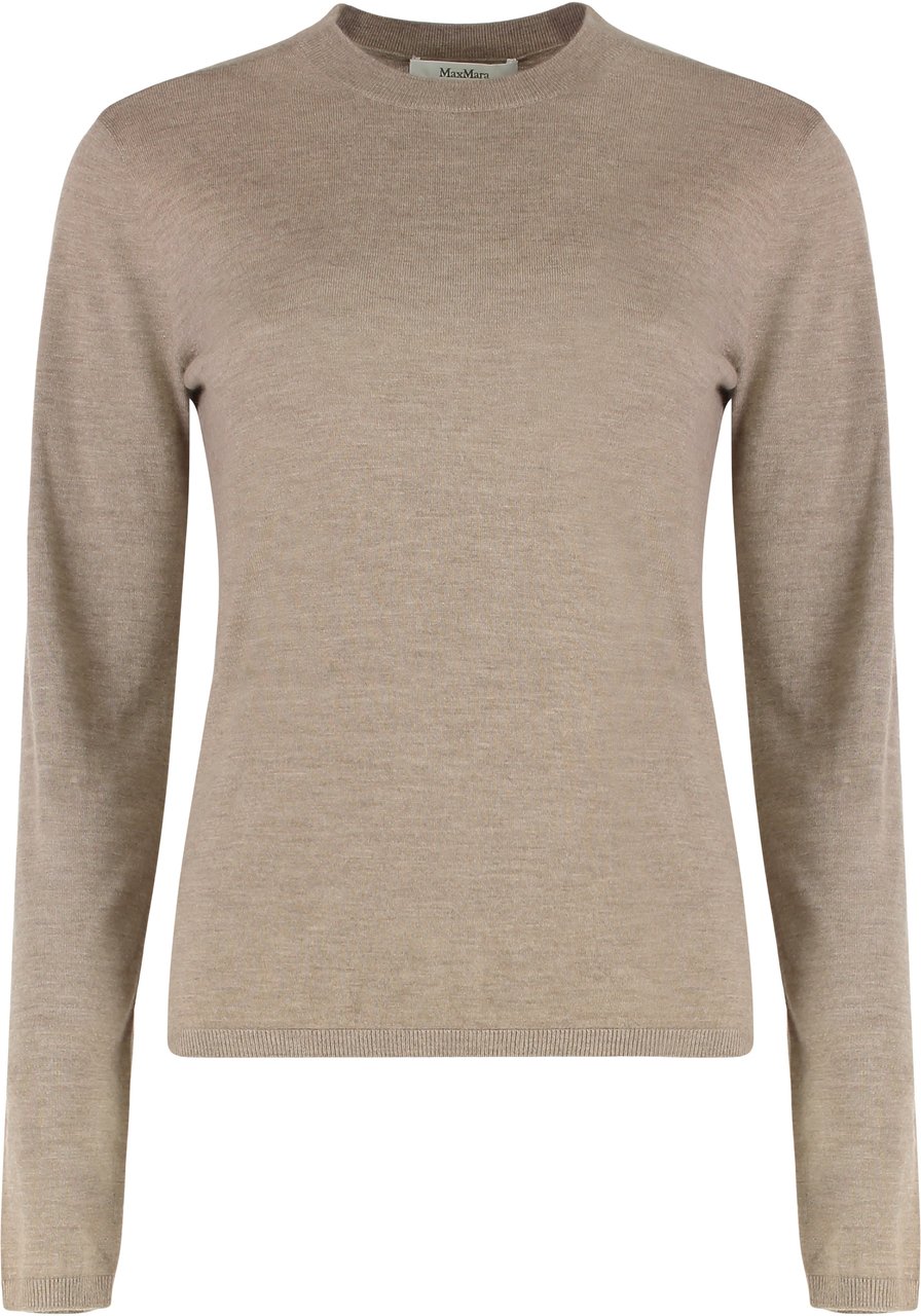 Max Mara Lightweight cashmere knitwear Beige