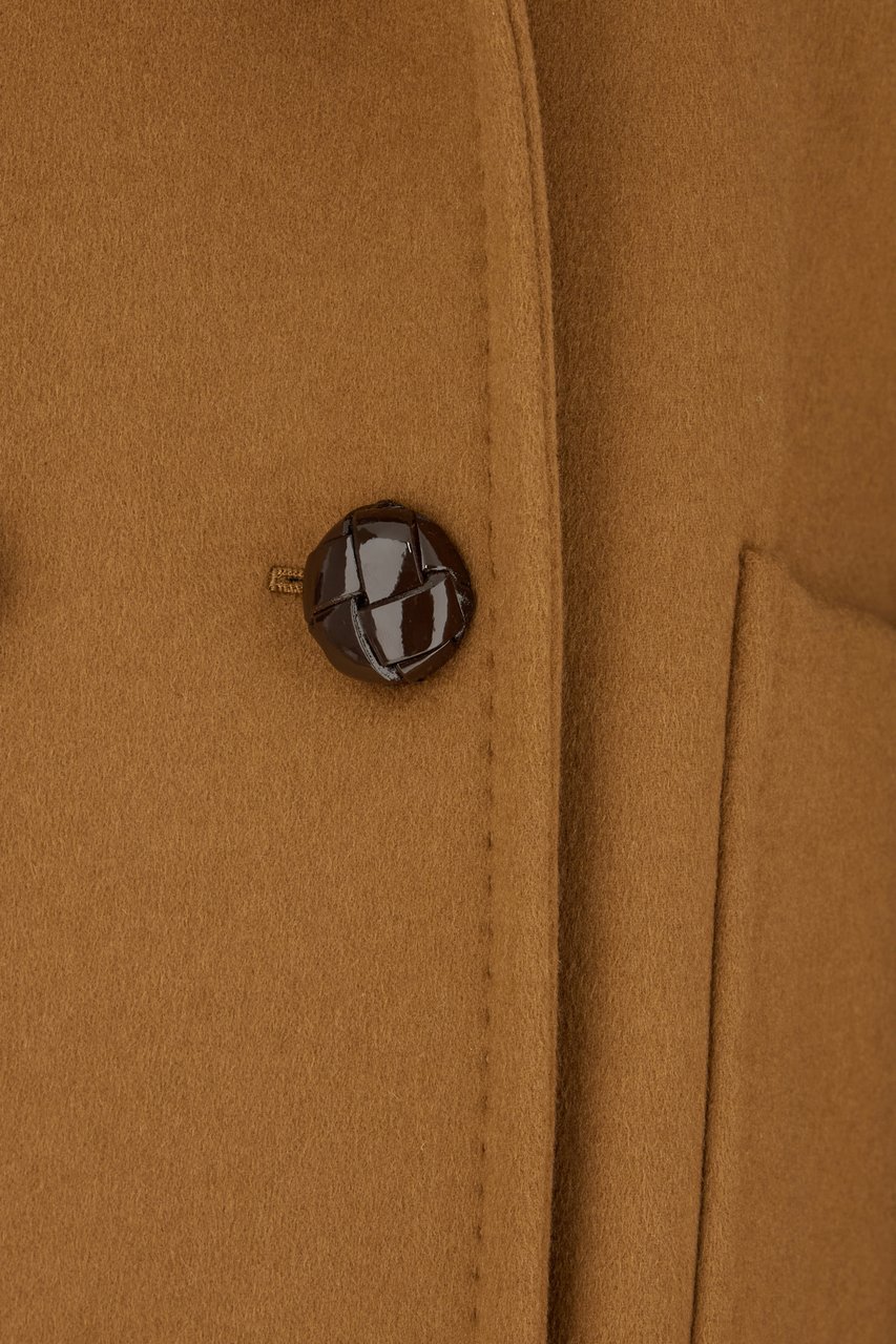 Max Mara Max Mara Atelier Brown cashmere coat Bruin