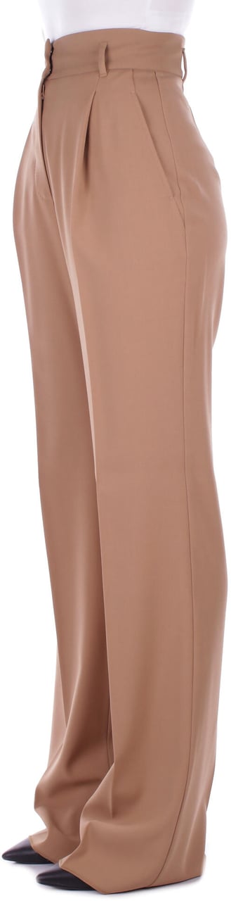 Max Mara Trousers Camel Beige