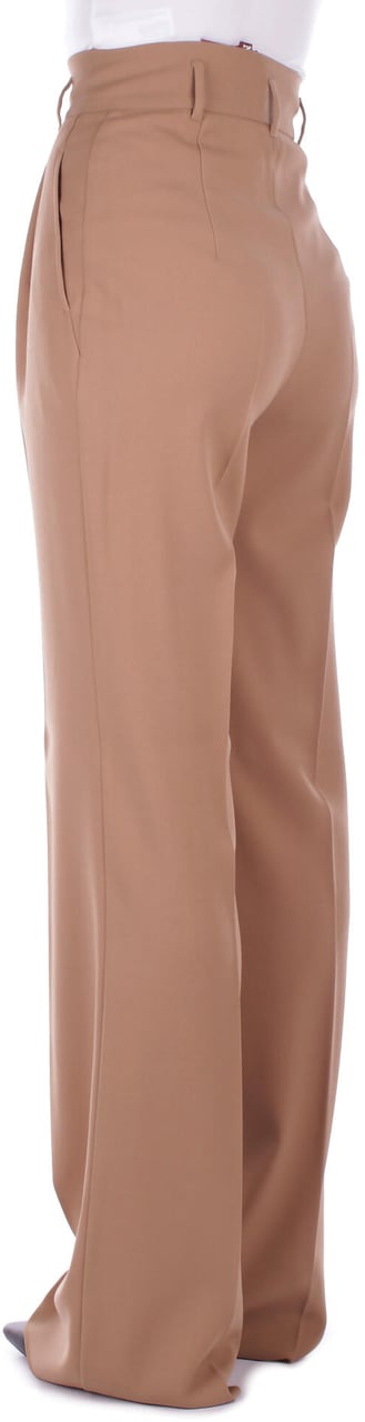 Max Mara Trousers Camel Beige