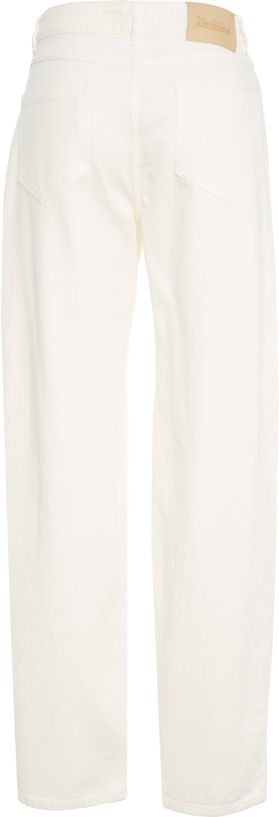Max Mara Wide leg jeans 'Mirna' Wit
