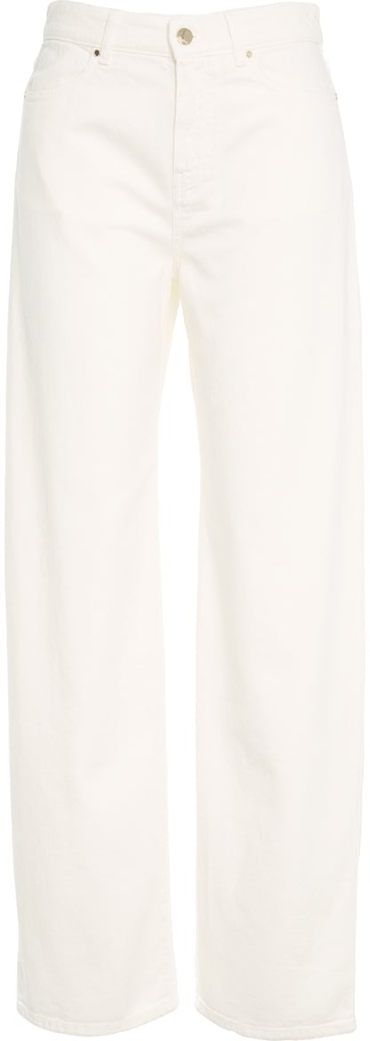Max Mara Wide leg jeans 'Mirna' Wit