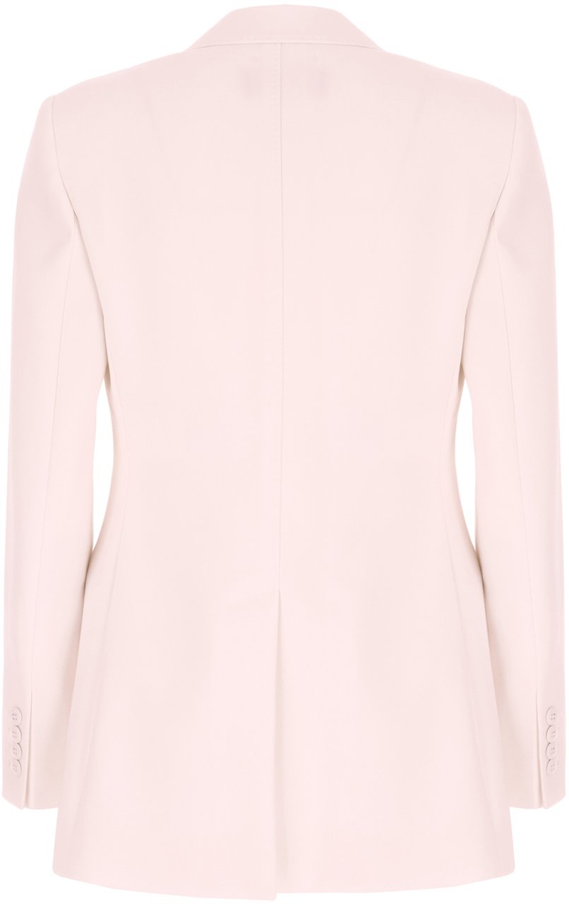 Max Mara Studio Pastel pink wool blazer Roze