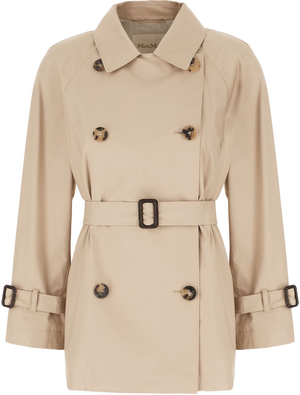 Max Mara Max Mara Cube Beige cotton blend trench Beige