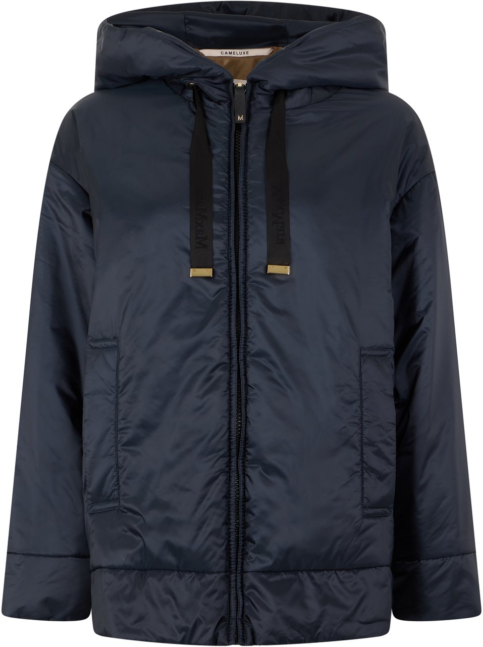 Max Mara Padded jacket in polyester and polyamide Blauw