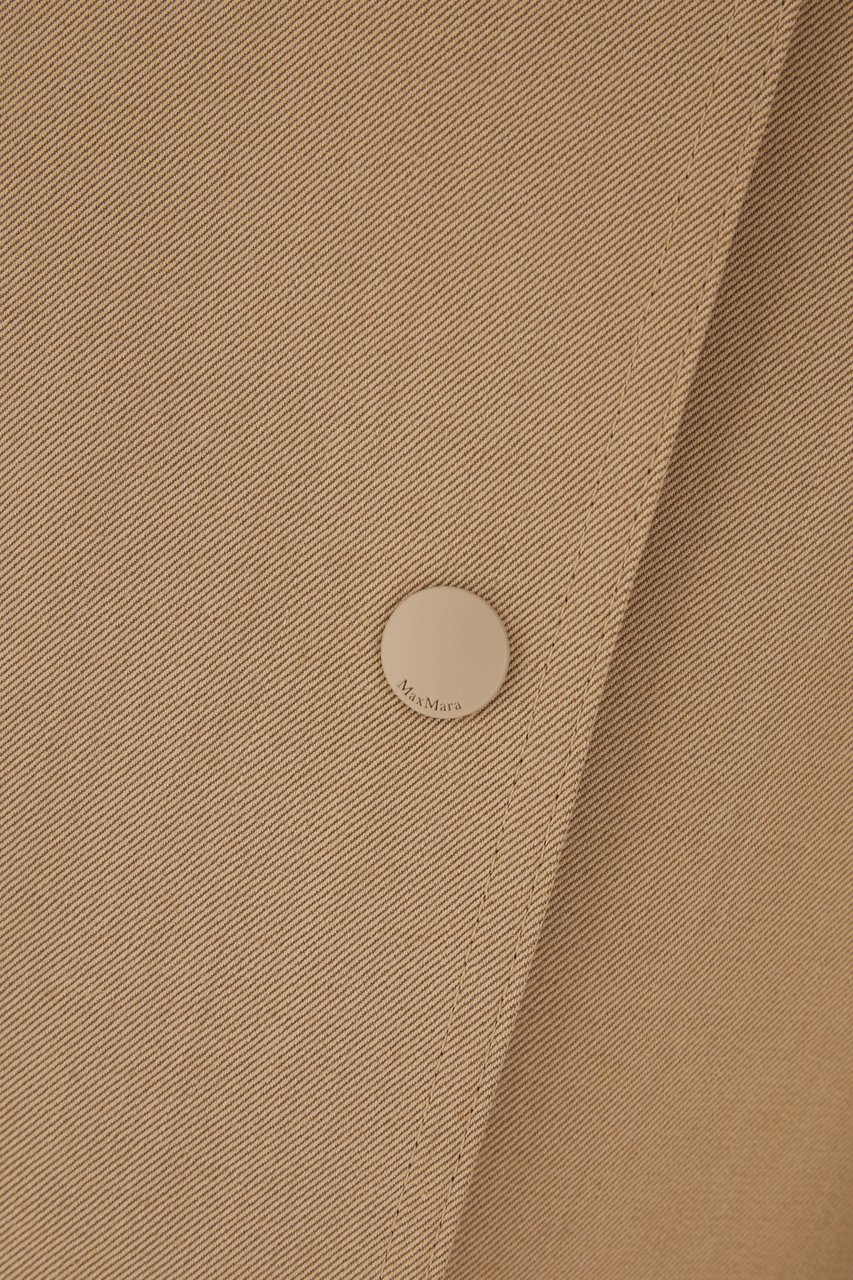 Max Mara Max Mara Camel wool shirt Bruin