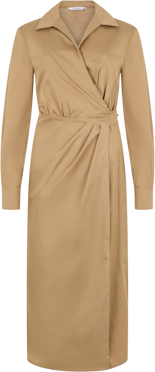 Max Mara Midi dress in cotton Beige