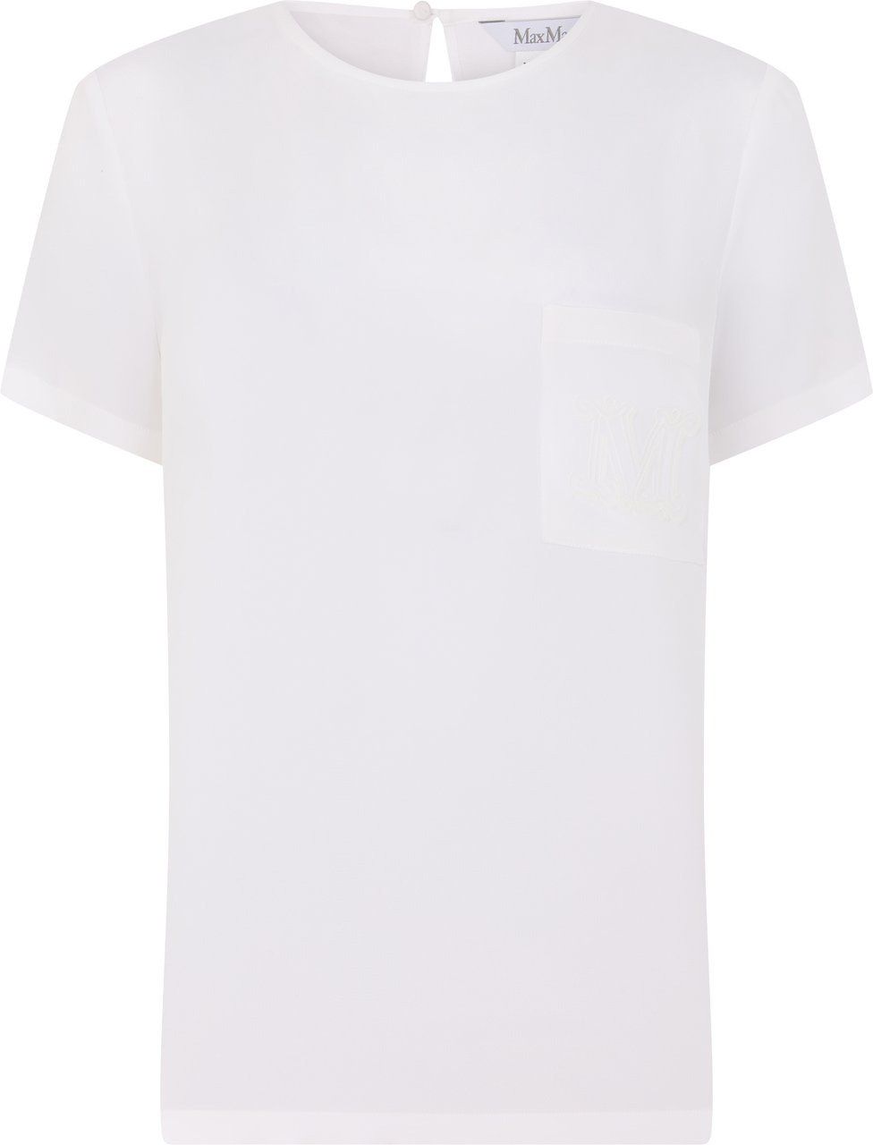 Max Mara Short sleeve shirt Wit