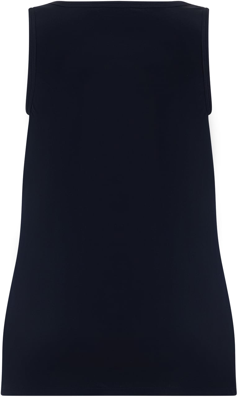 Max Mara Simple smooth tank top Blauw