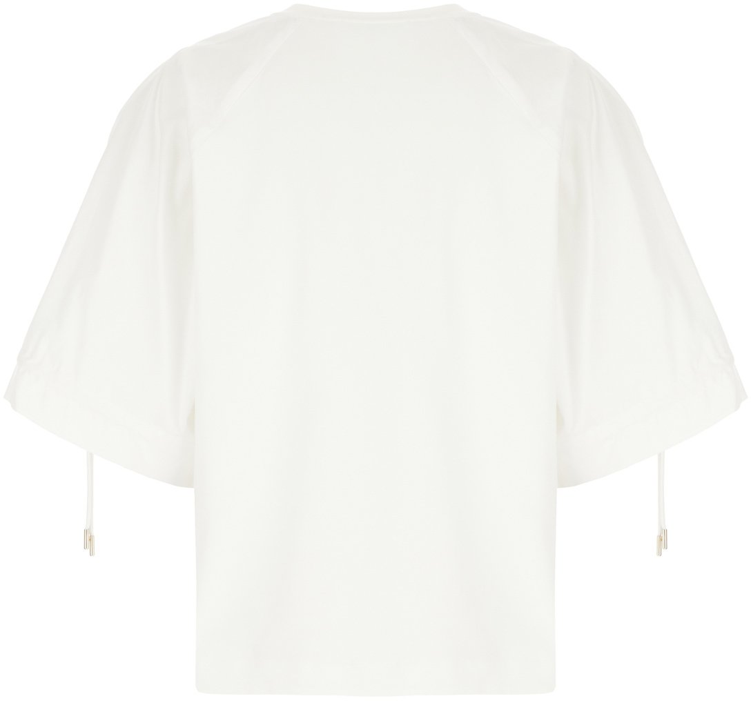 Max Mara Max Mara White stretch nylon blend blouse Wit