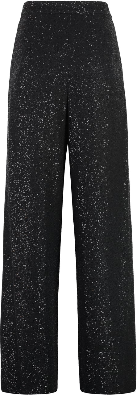 Max Mara Navigli sequined trousers Zwart