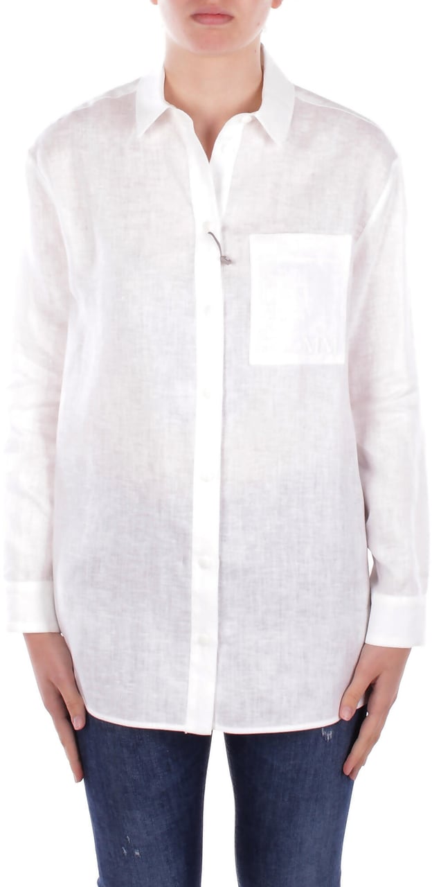 Max Mara Shirts White Wit