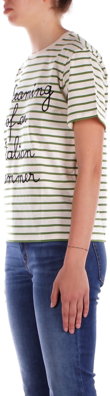 Max Mara T-Shirts And Polos Riga Verde Groen