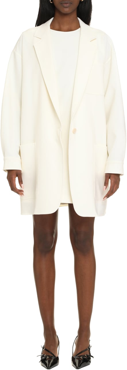 Max Mara Orlaya virgin wool jacket Neutraal