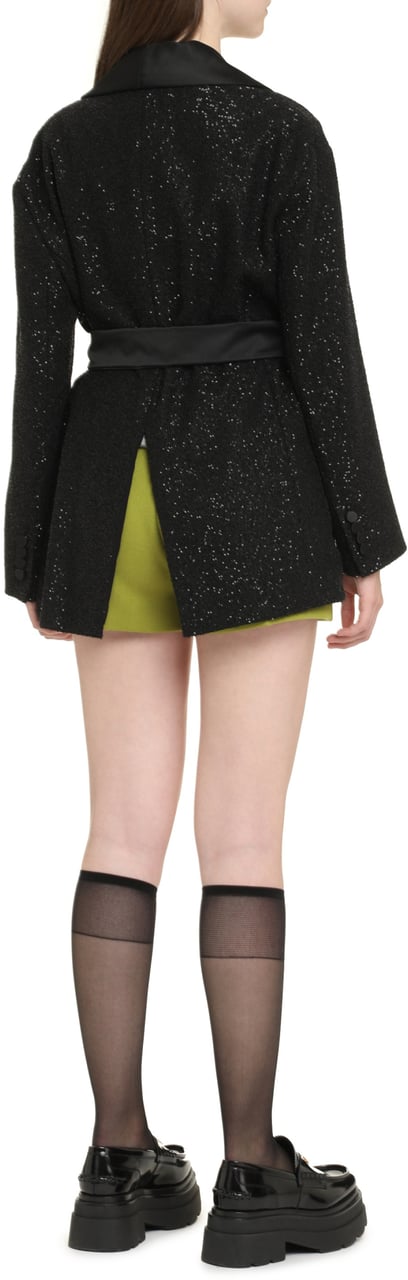 Max Mara Pau sequin blazer Zwart