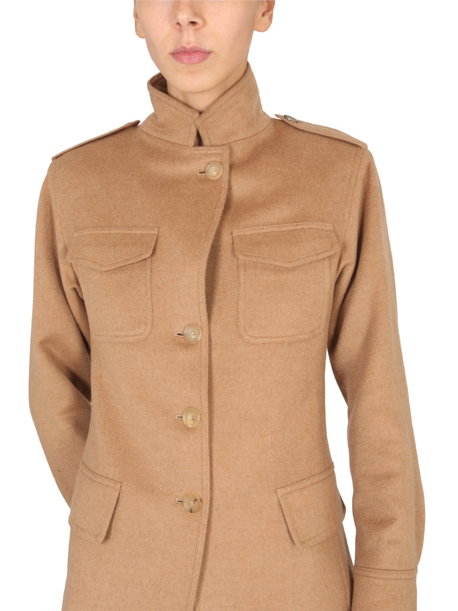 Max Mara "Peonies" Jacket Bruin