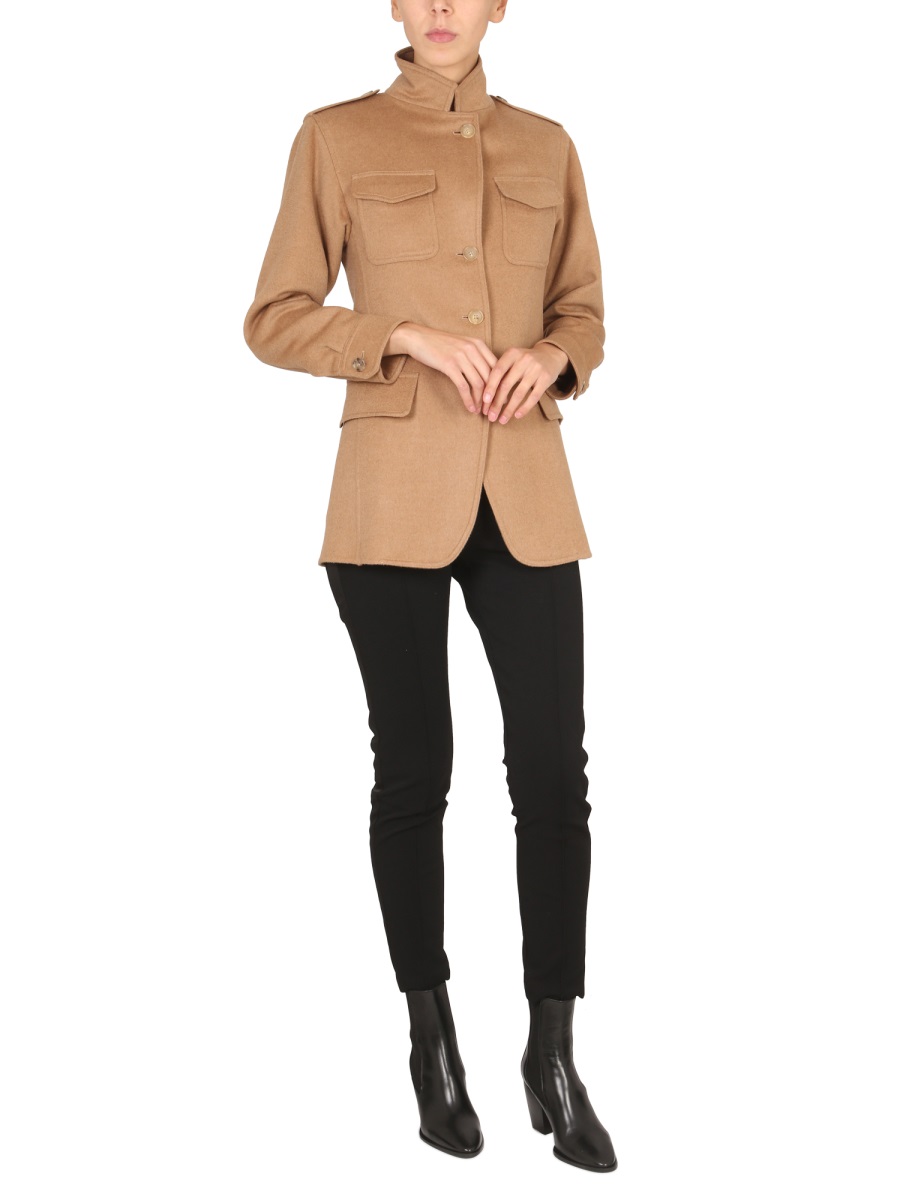 Max Mara "Peonies" Jacket Bruin