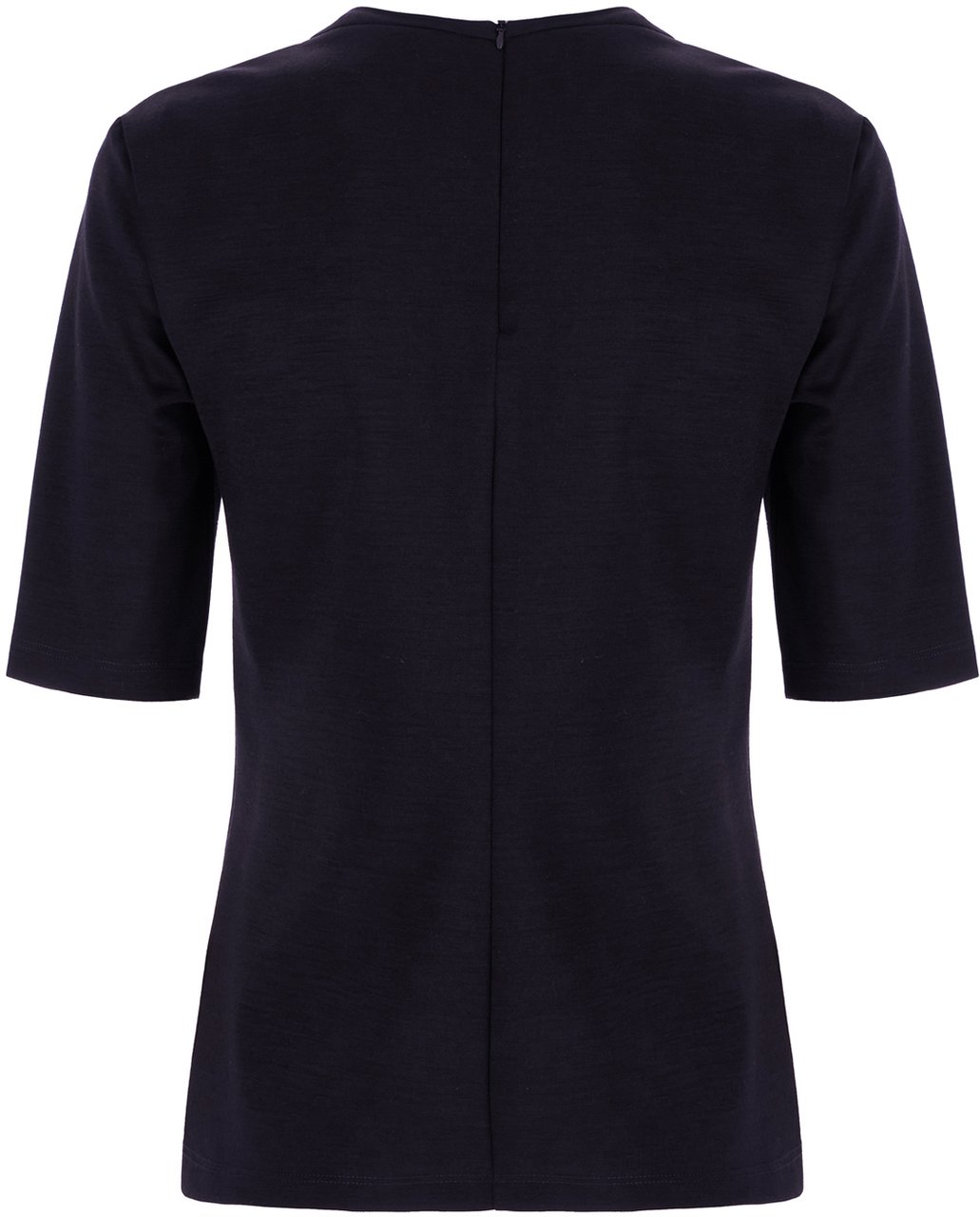 Max Mara Midnight blue wool t-shirt Blauw