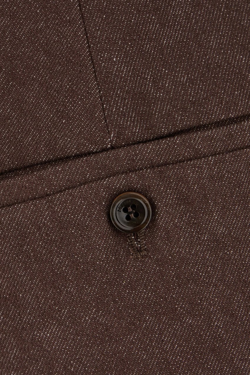 Max Mara Max Mara Prima Linea Chocolate denim skirt Bruin