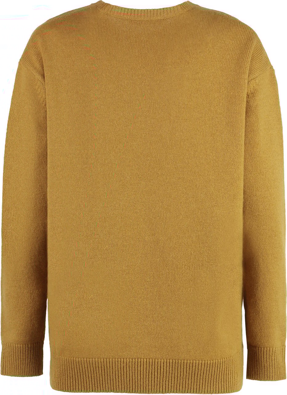 Max Mara Plata Wool and cashmere sweater Neutraal