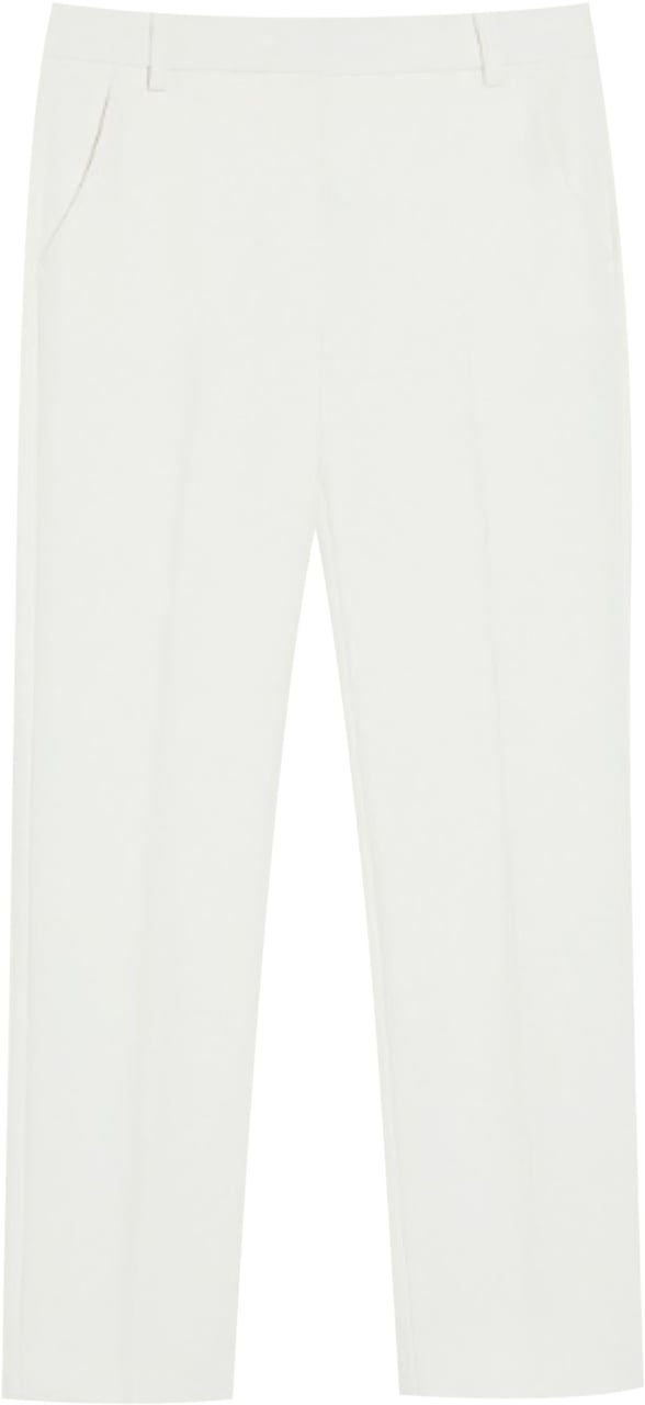 Max Mara Max Mara Weekend Pantalons Ecru Rana Wit