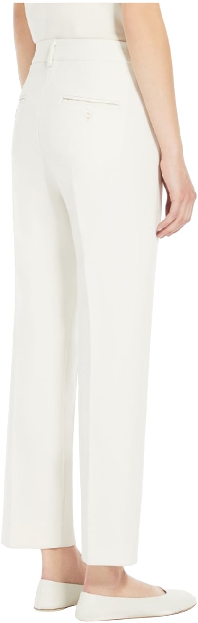 Max Mara Max Mara Weekend Pantalons Ecru Rana Wit
