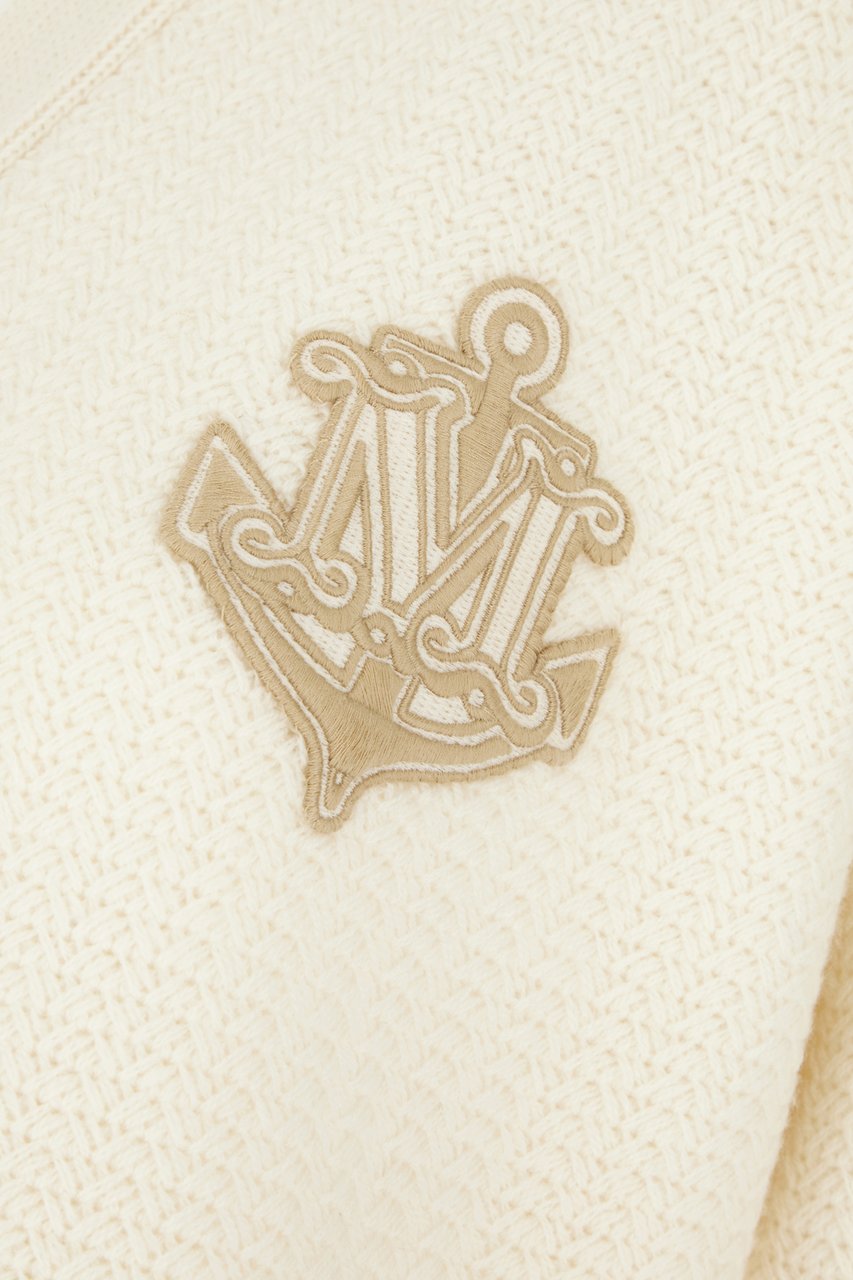 Max Mara Max Mara Ivory wool blend cardigan Neutraal