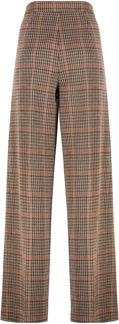 Max Mara Pants in Prince of Wales jersey Divers