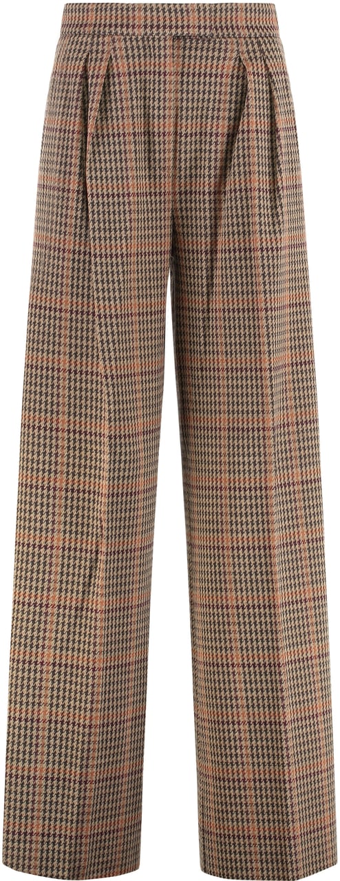Max Mara Pants in Prince of Wales jersey Divers