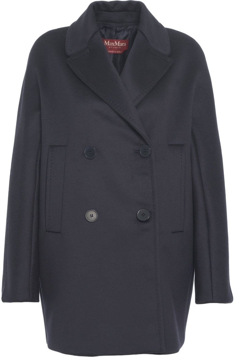 Max Mara Coat 'Sheree' Blauw