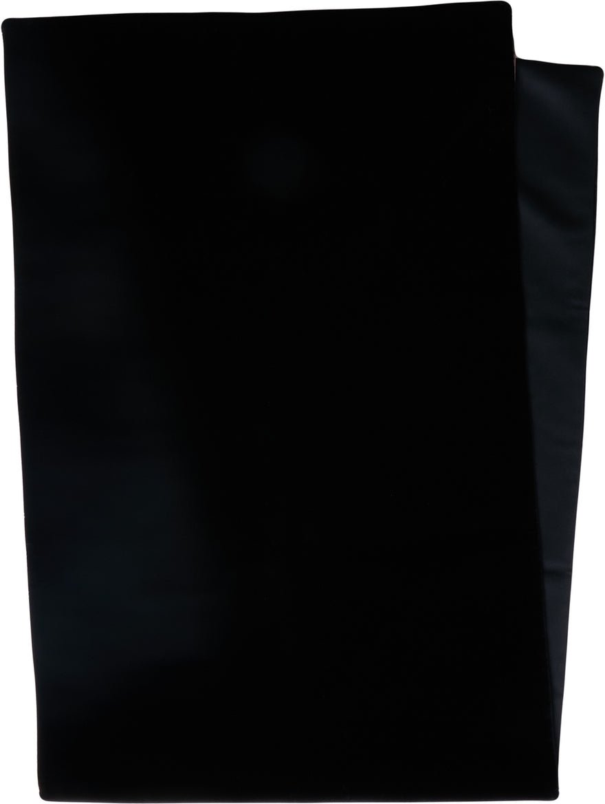 Max Mara Reversible stole 'Smirne' Zwart