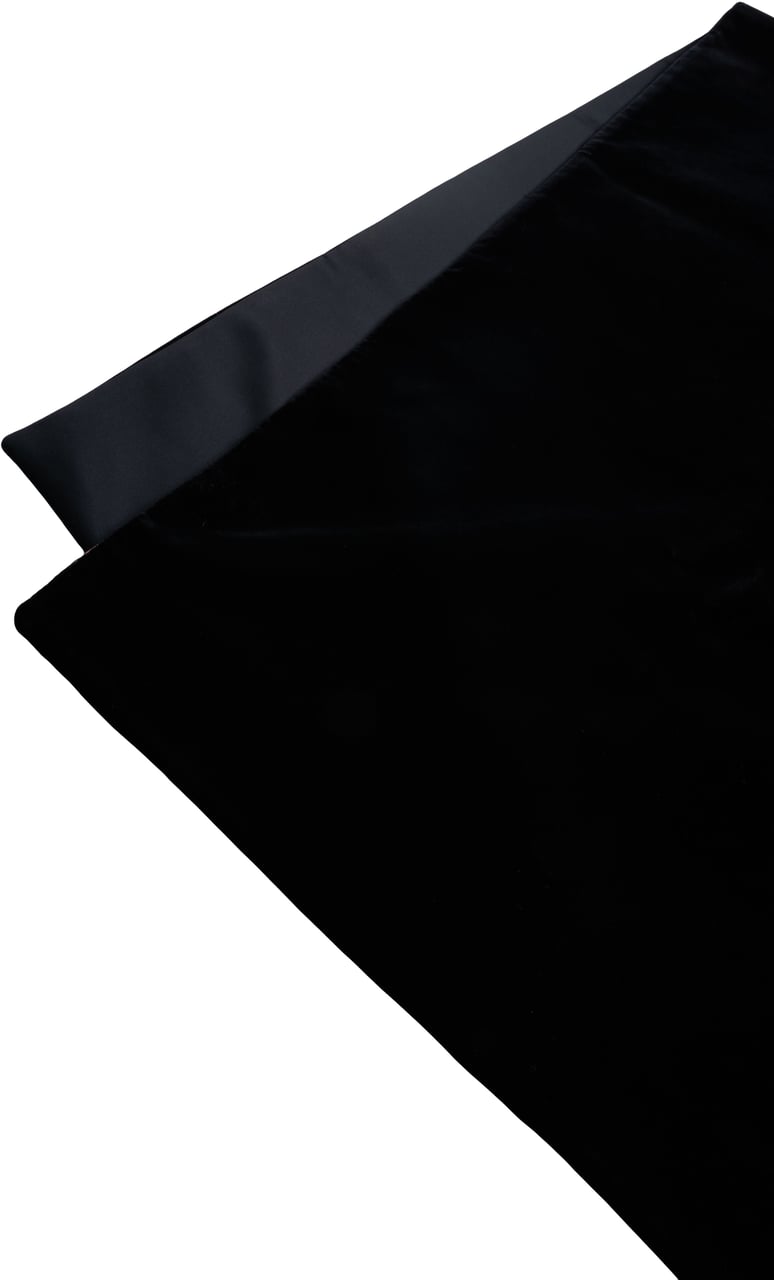 Max Mara Reversible stole 'Smirne' Zwart