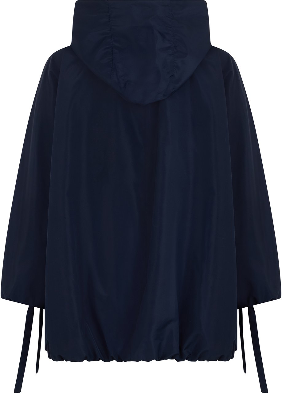 Max Mara Taffeta jacket Blauw