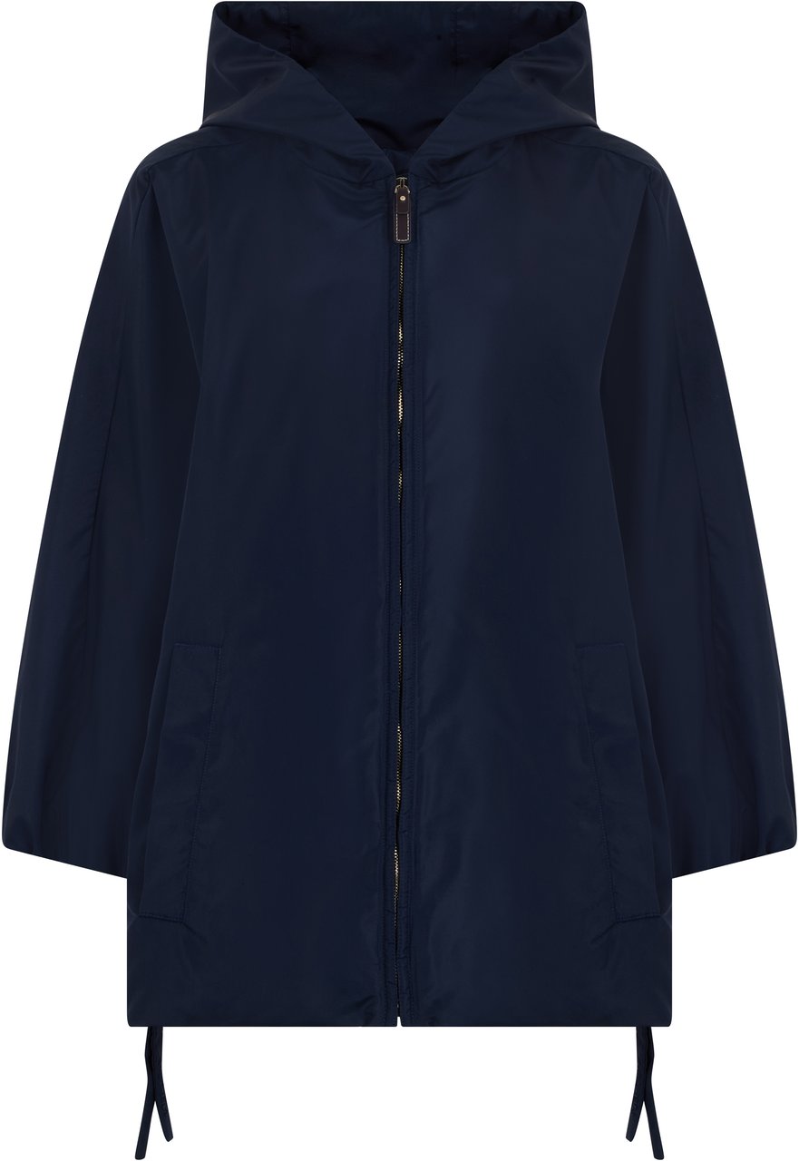 Max Mara Taffeta jacket Blauw