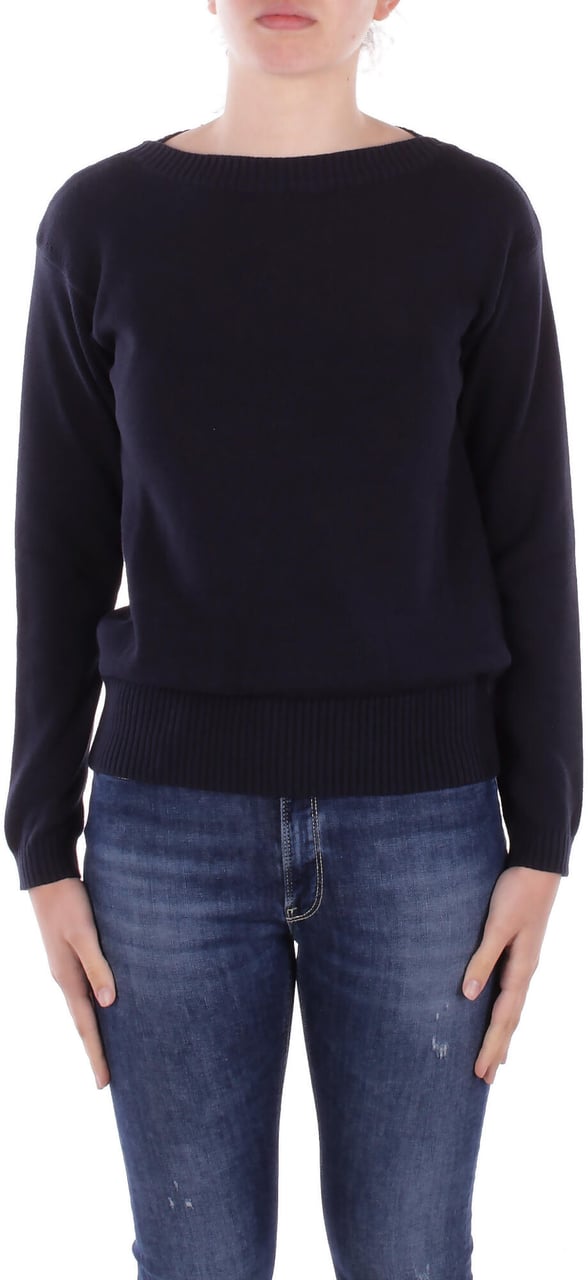 Max Mara Sweaters Blue Blauw