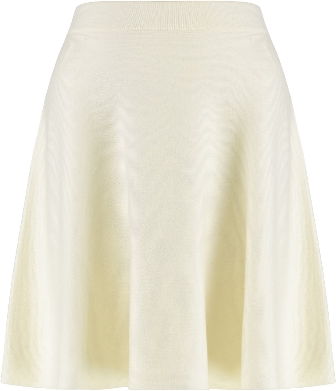 Max Mara Miniskirt Ubalda in crêpe cotton Wit