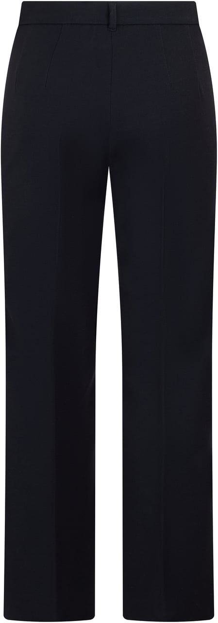 Max Mara Straight trousers Humanity Zwart