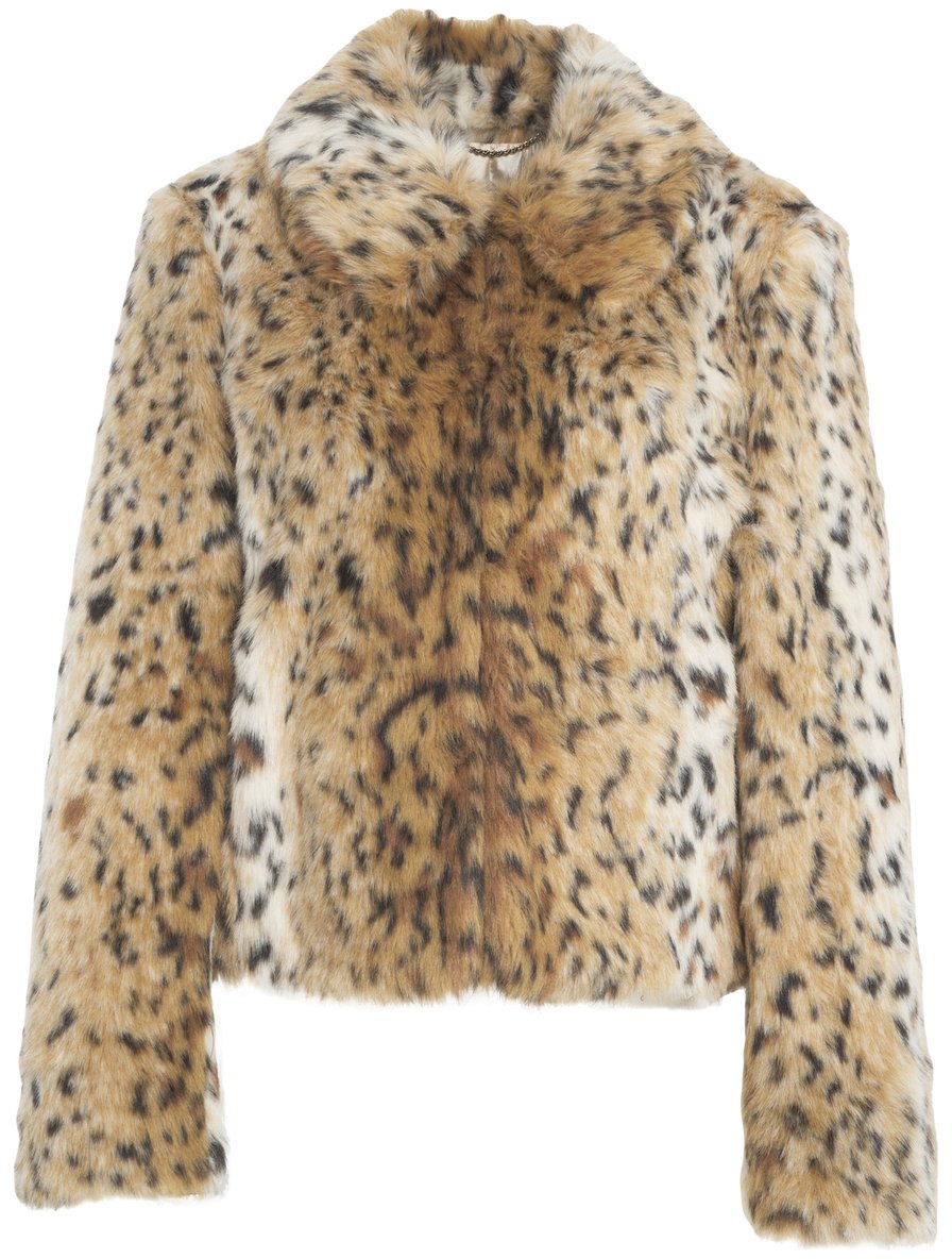 Max Mara Giacca in ecopelliccia 'UTA' Beige